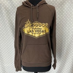 Las Vegas Brown & Gold Hoodie